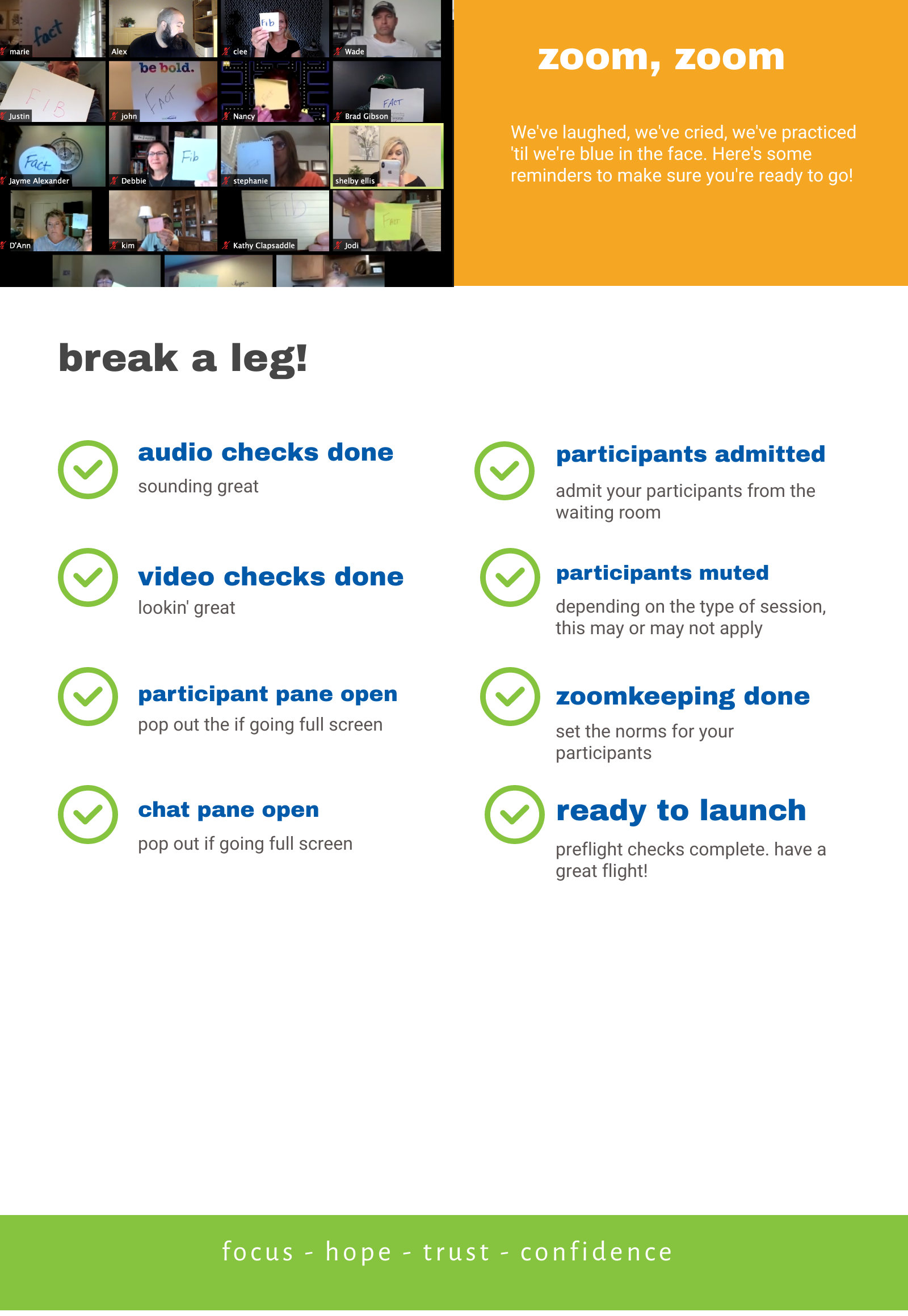 think! Info for Presenters 2020 lead4ward