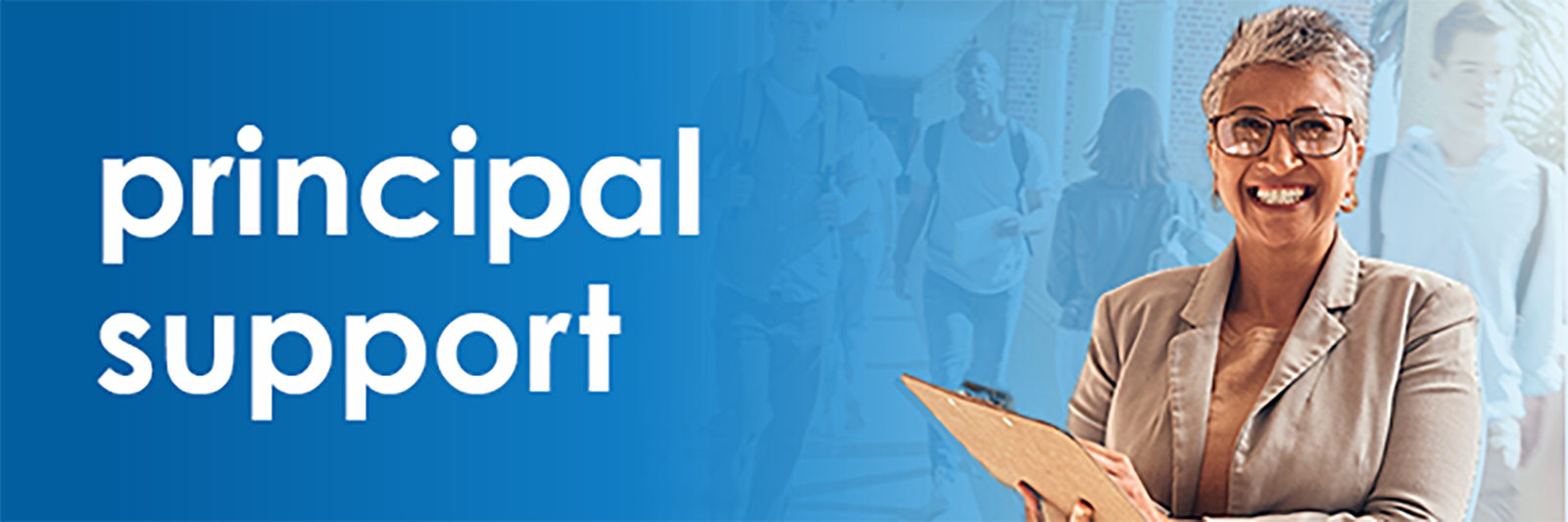 the principal leadership banner